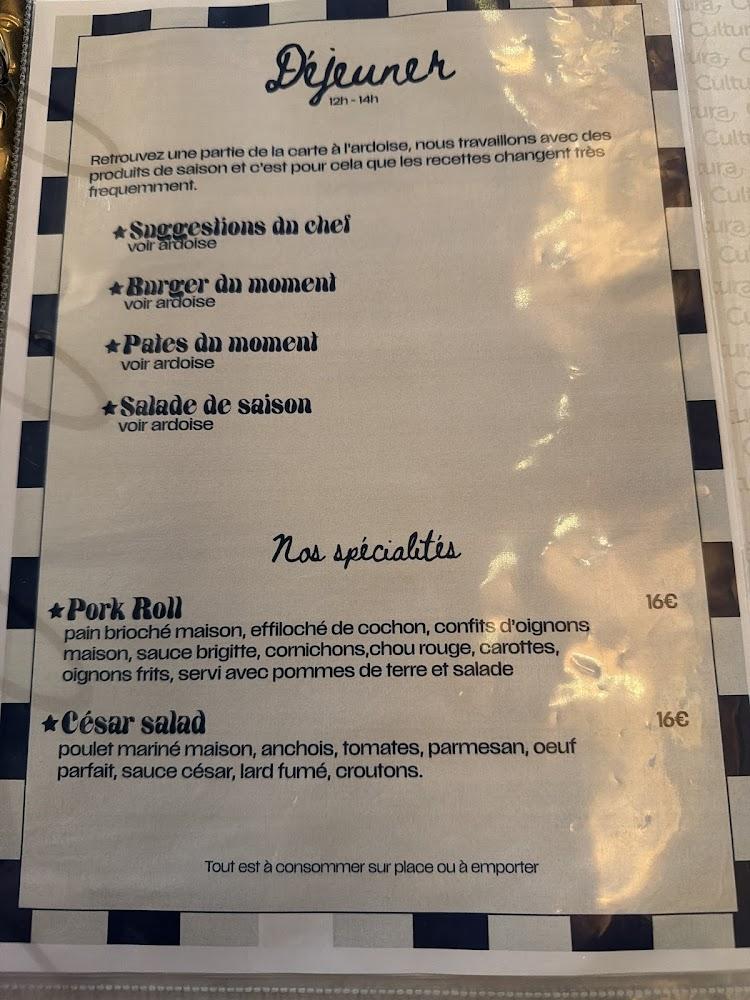 Brigitte Coffee Shop - Menu Image 2